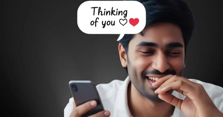 Flirty Response To Thinking of You