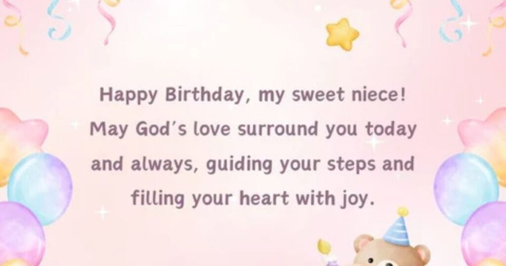 Happy birthday sweet niece