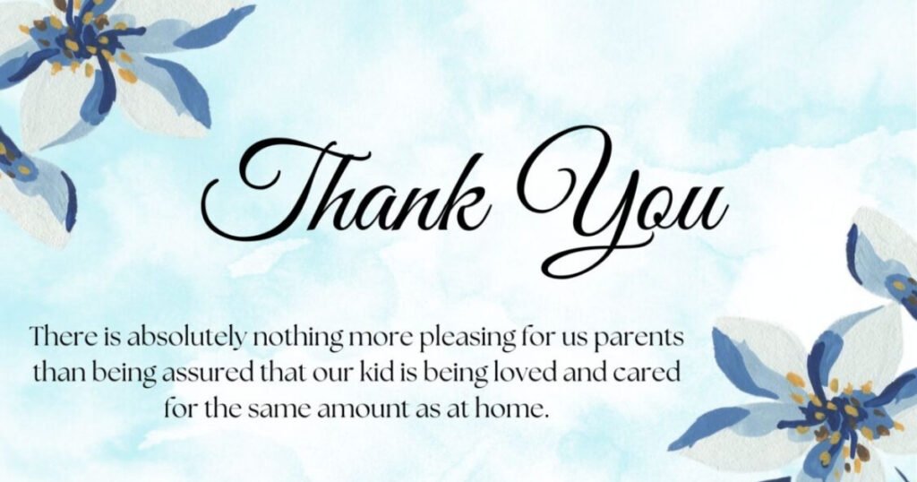 short thank you note for teacher