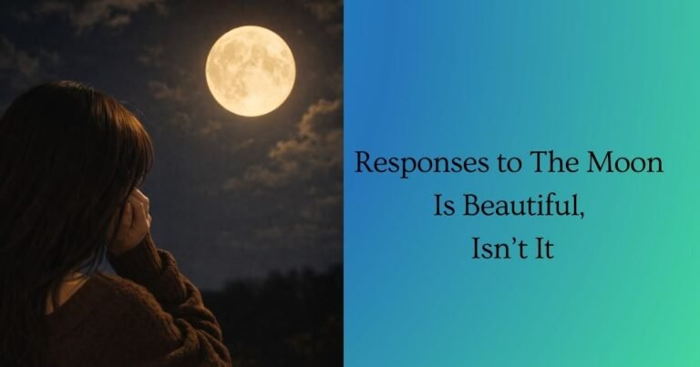 Responses to The Moon Is Beautiful, Isn’t It