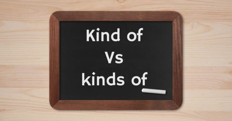 what kind of vs what kinds of