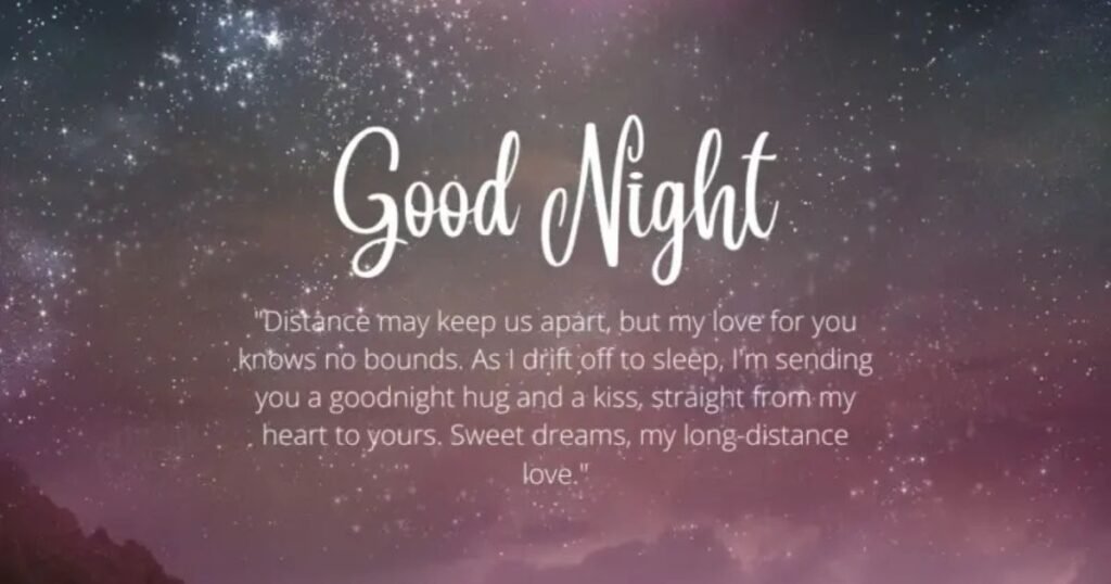 Good Night Message For Him