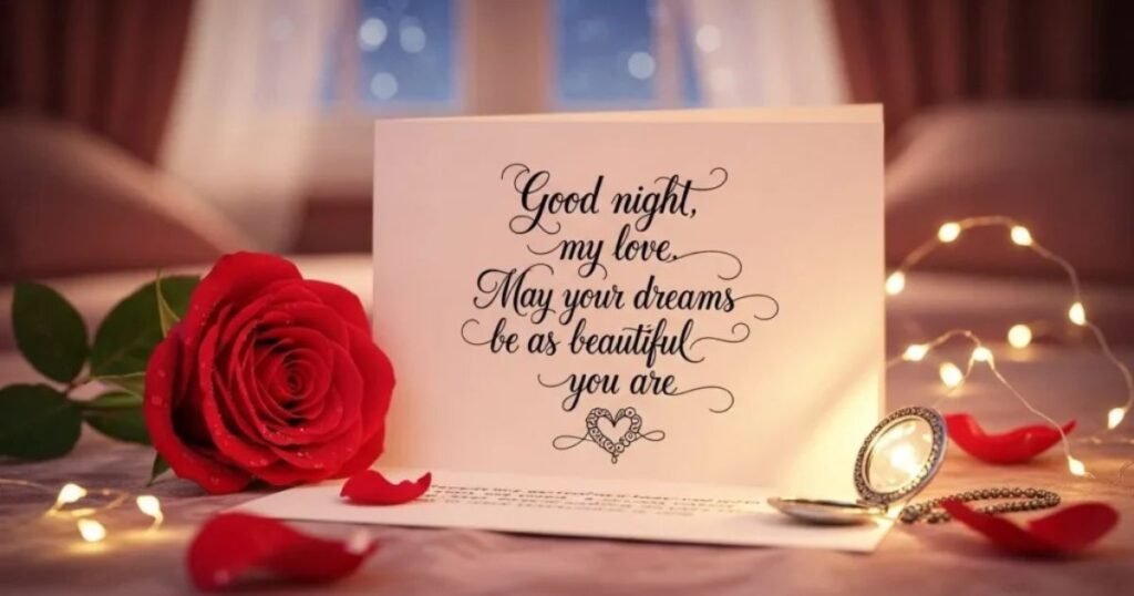 sweet good night message