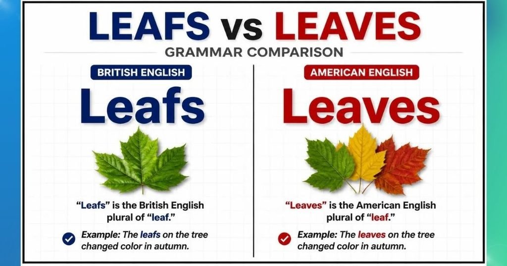 Leafs vs Leaves